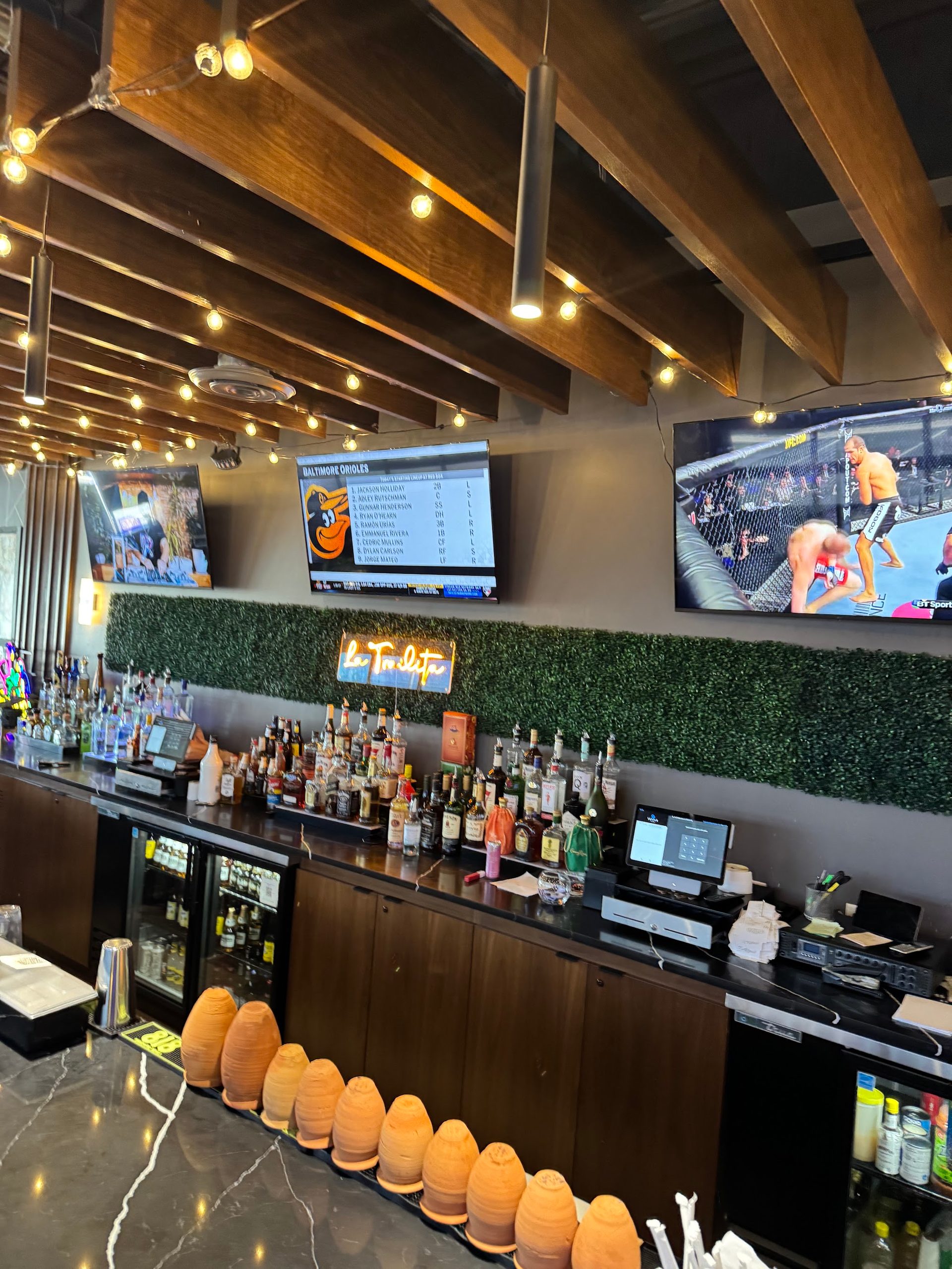 The bar that makes it a bar and grill