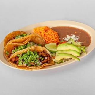 Taco Dinner (3 Tacos)