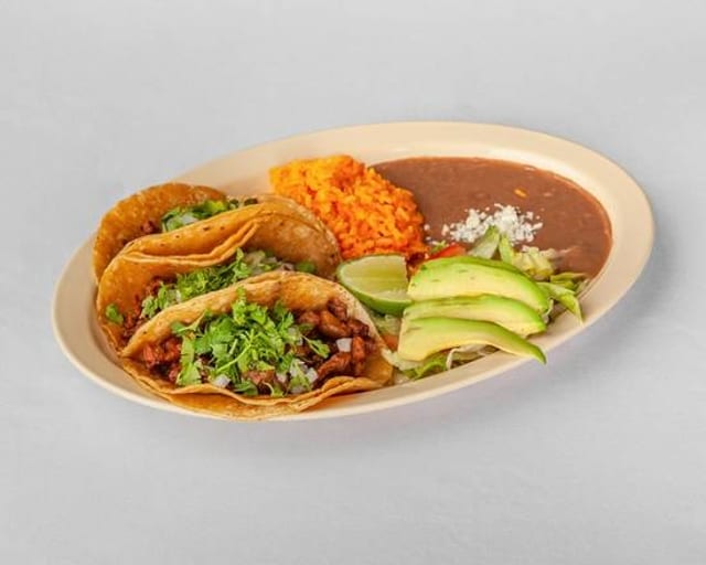 Taco Dinner (3 Tacos).